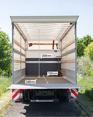 LKW 15t Maße