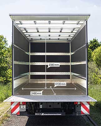 LKW 7,5t Maße